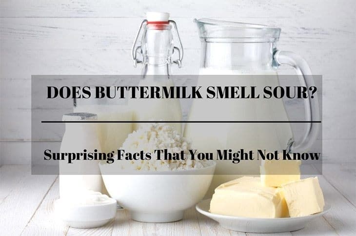 does buttermilk smell sour