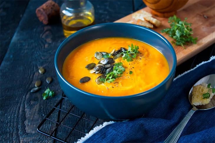 Sweet-Potato-and-Pumpkin-Soup healthiest way to cook a sweet potato