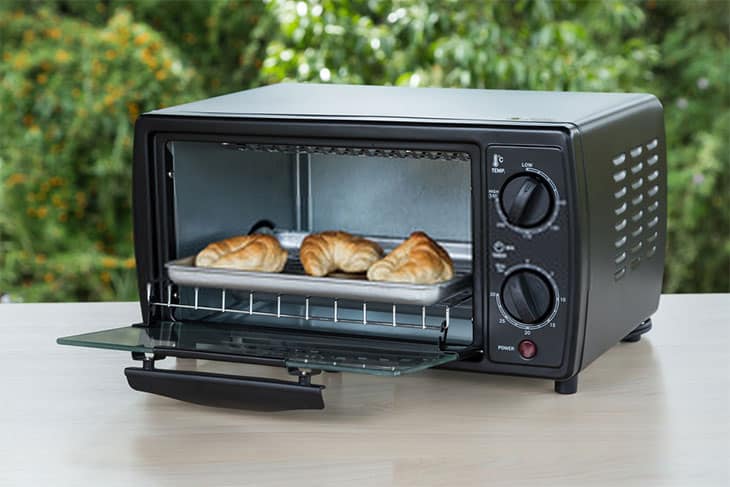 using toaster oven