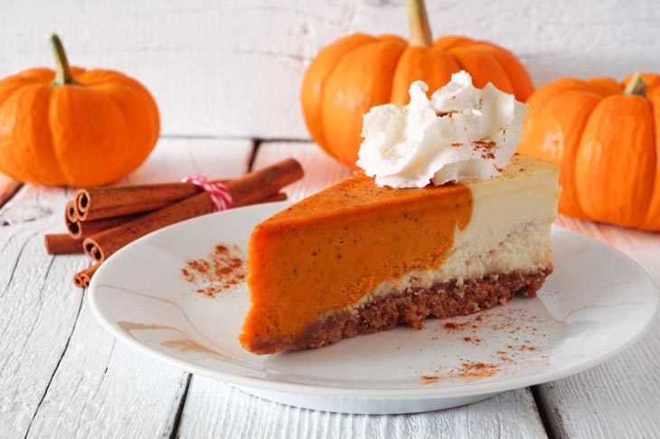 How to cut pumpkin desserts without eggs