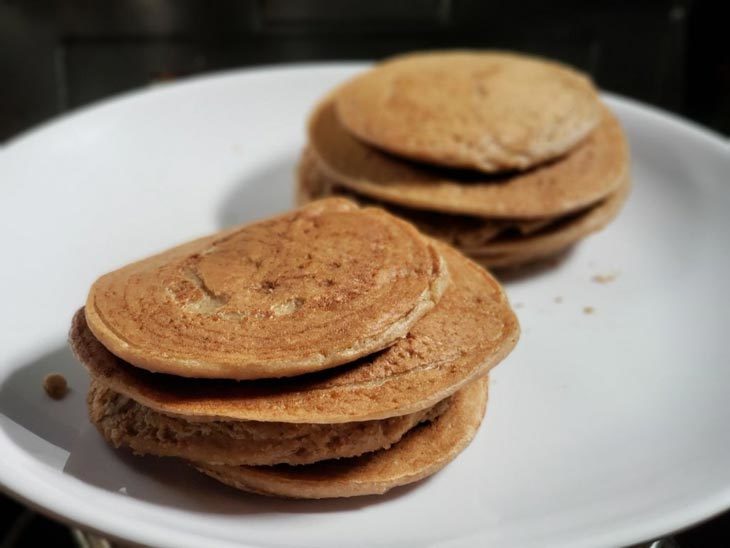 eggless oatmeal pancakes