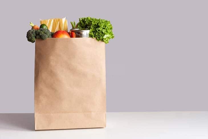Place the squash in a paper bag