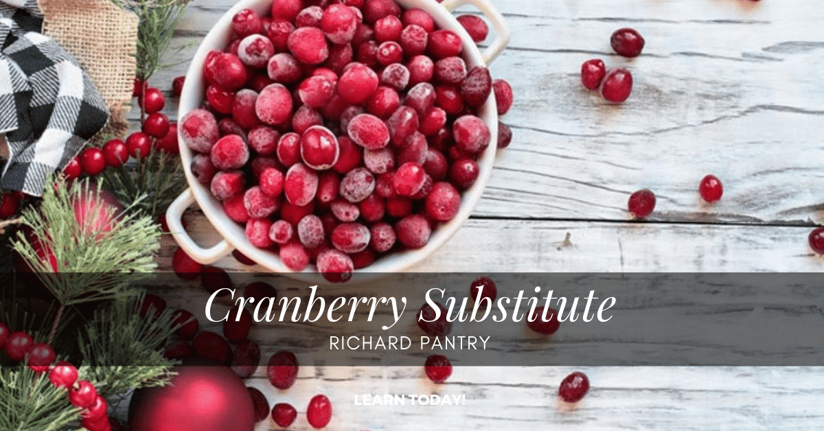 Cranberry substitute