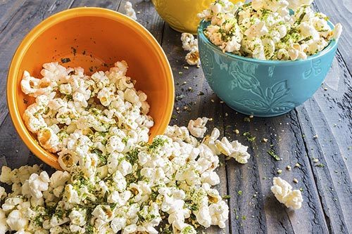 seasoning to stick to popcorn