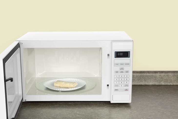 How To Reheat A Burrito In The Microwave