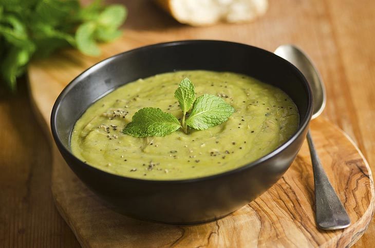 is split pea soup healthy