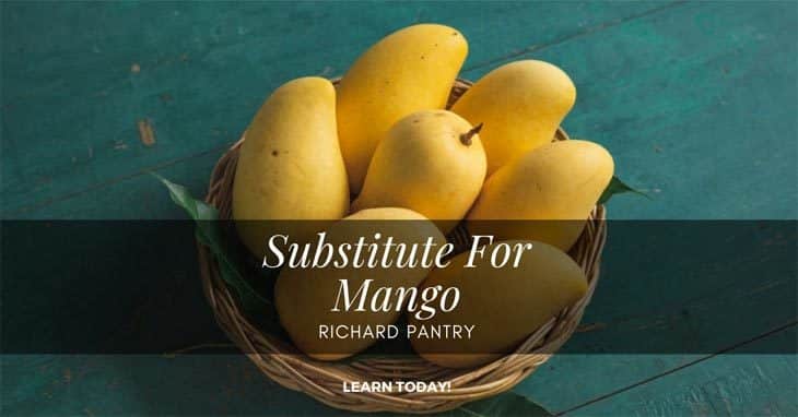 substitute for mango