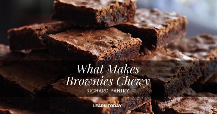 what makes brownies chewy