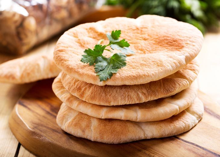 how to heat up pita bread