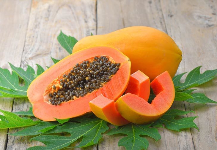 ripe papaya substitute