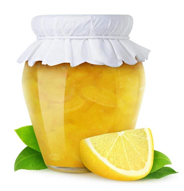 Lemon slices With Jam