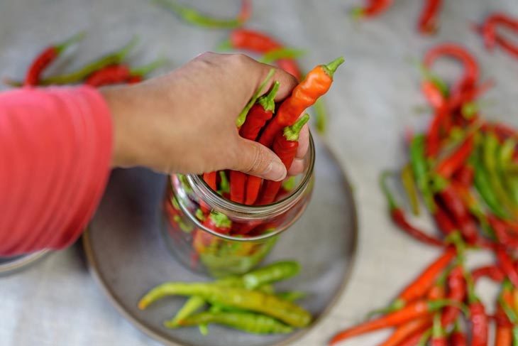 Canning Serrano Peppers