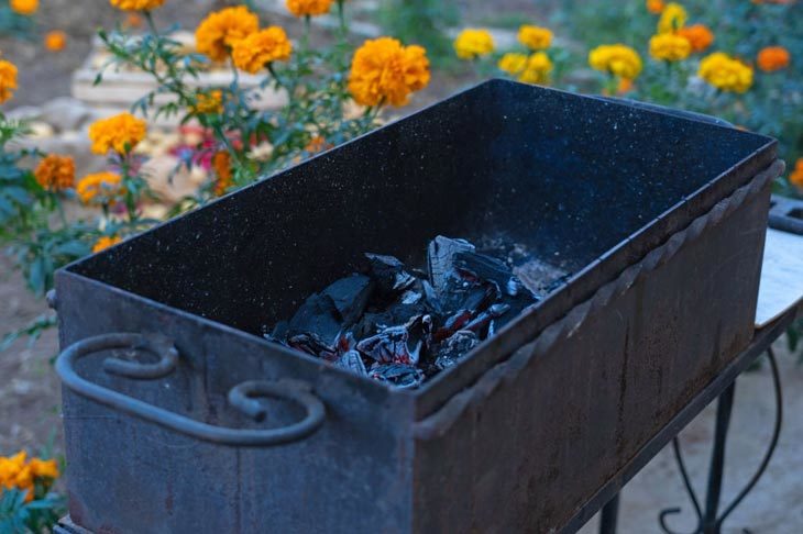 Outdoor Charcoal Storage Box