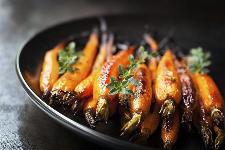 Roasted Baby Carrot