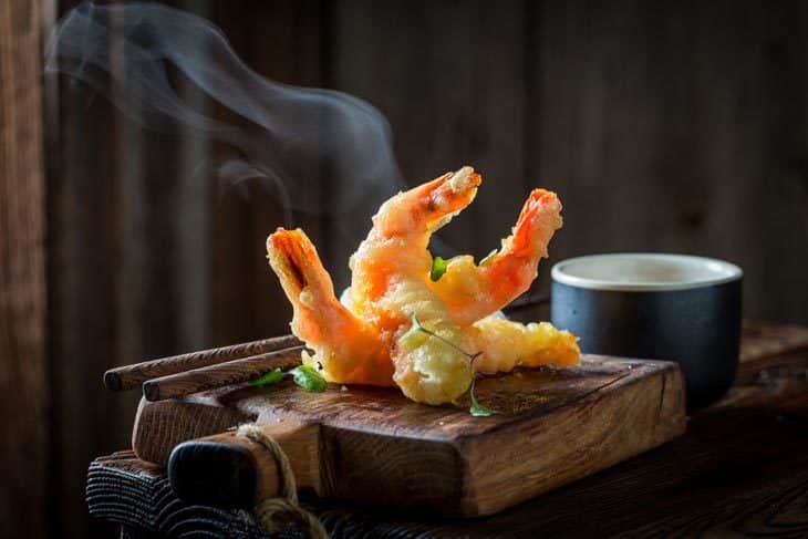 how to reheat tempura
