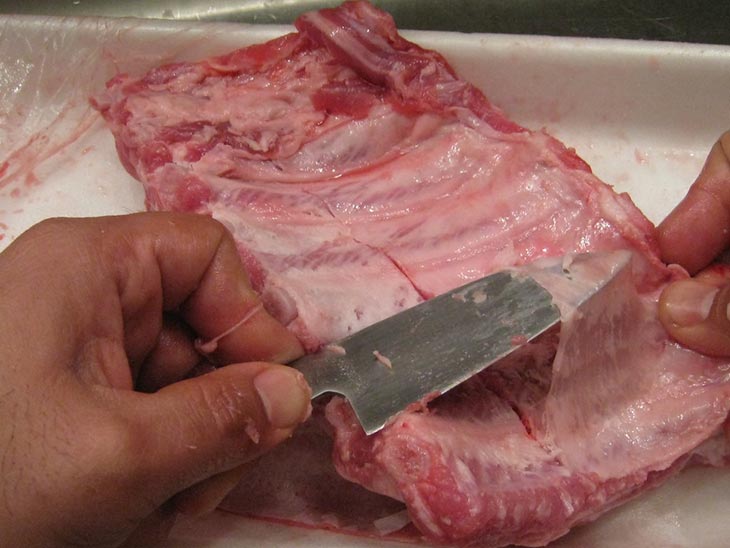 How To Remove Membrane On Ribs