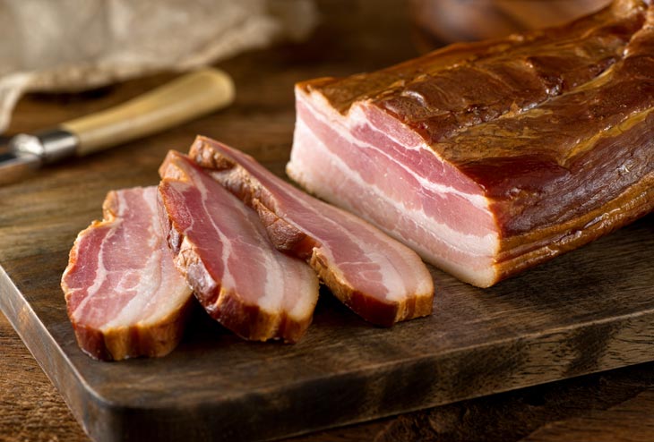 how to tell if bacon is done