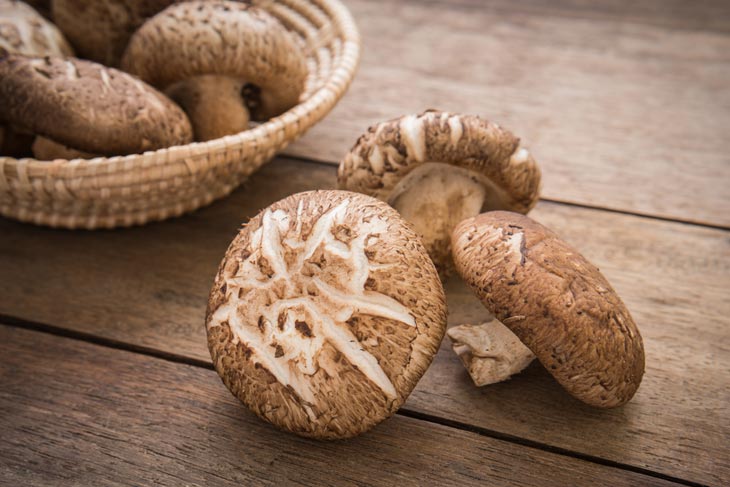 Shiitake mushrooms