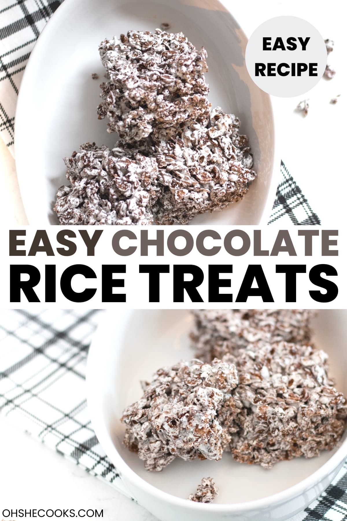 easy recipe for chocolate rice treats