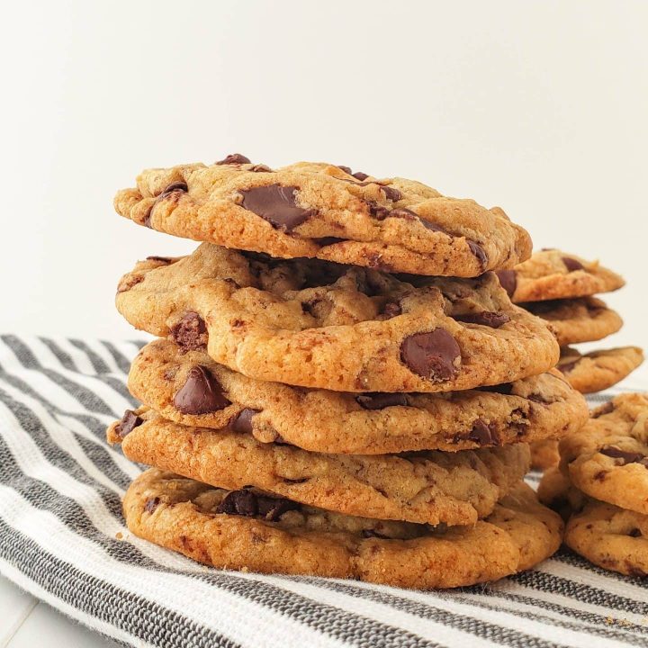 No Chill Brown Sugar Chocolate Chip Cookies