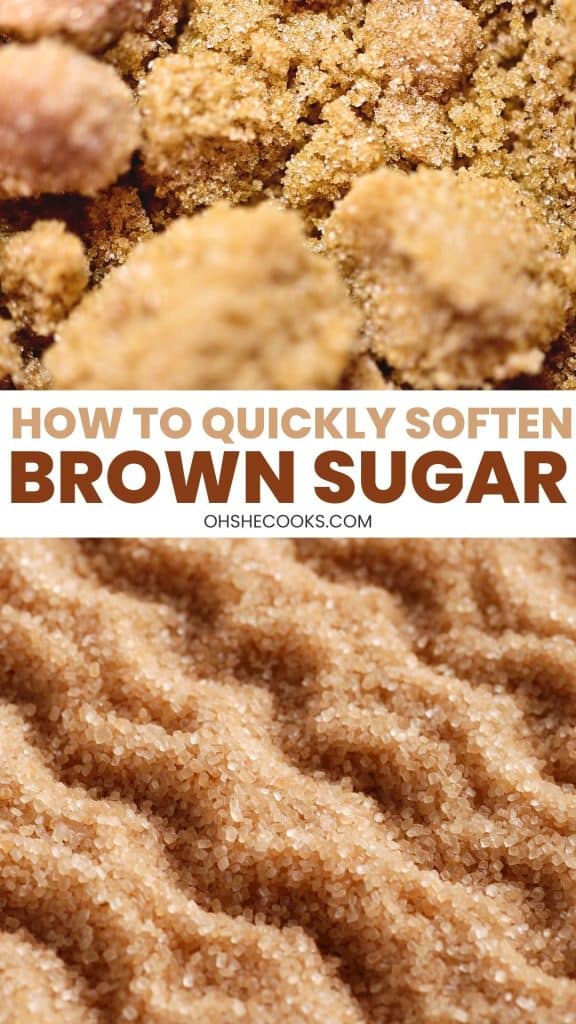 How To Soften Brown Sugar Quickly - Oh She Cooks Recipes