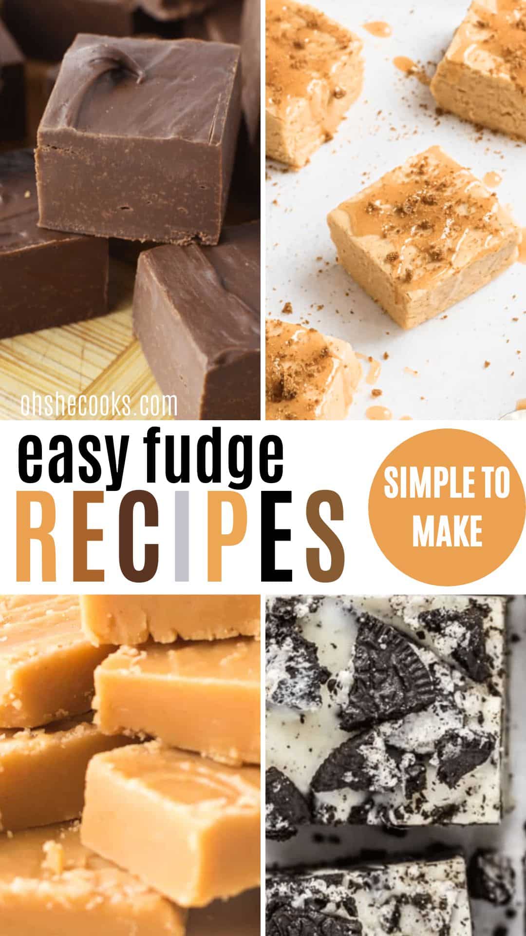 easy to make fudge recipes