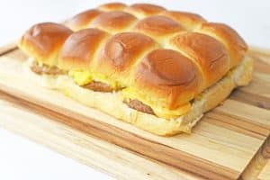 Sausage, Egg & Cheese Breakfast Sliders (Recipe)